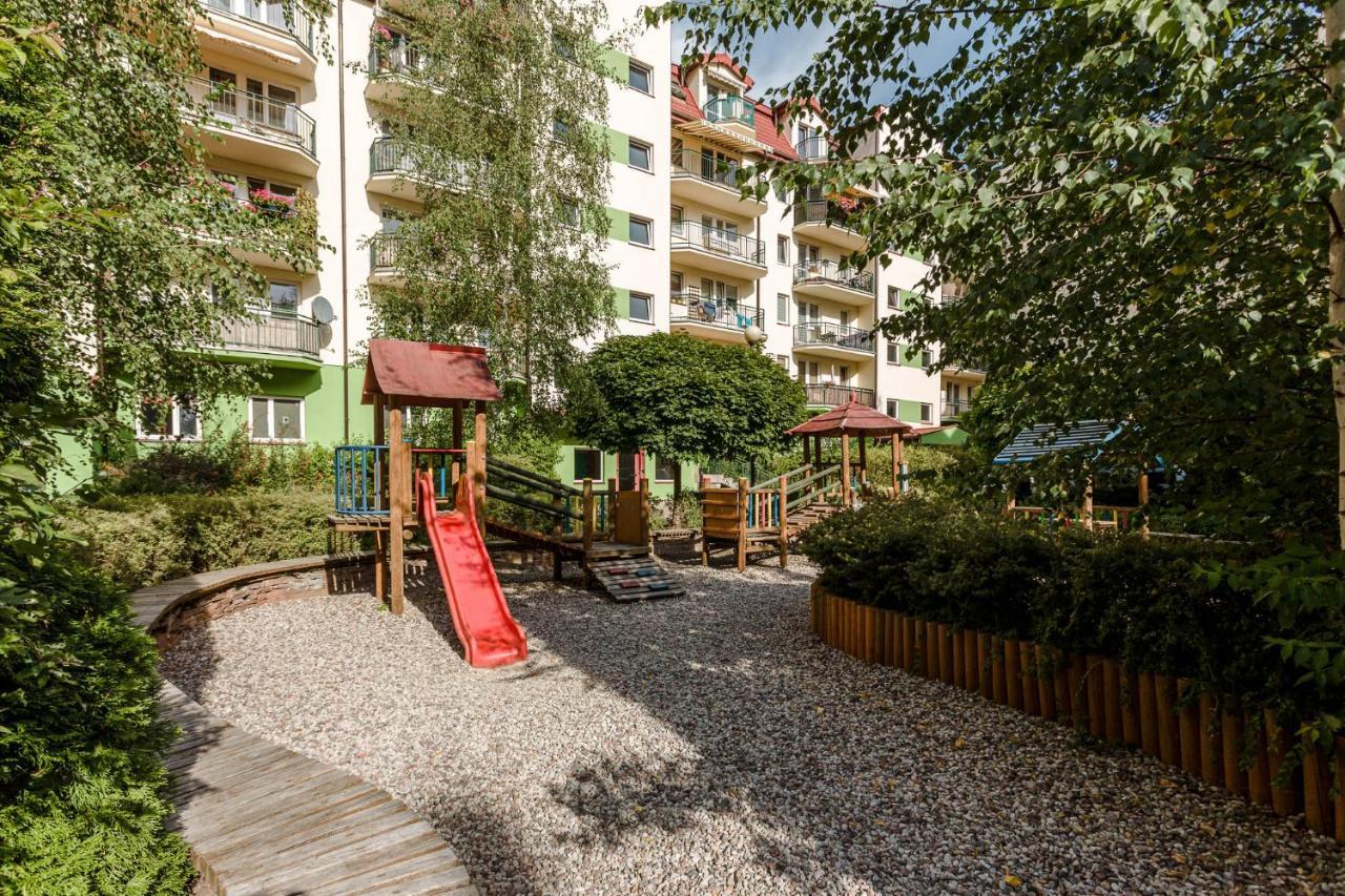 Chill Apartments Kabaty Family Varsóvia Exterior foto